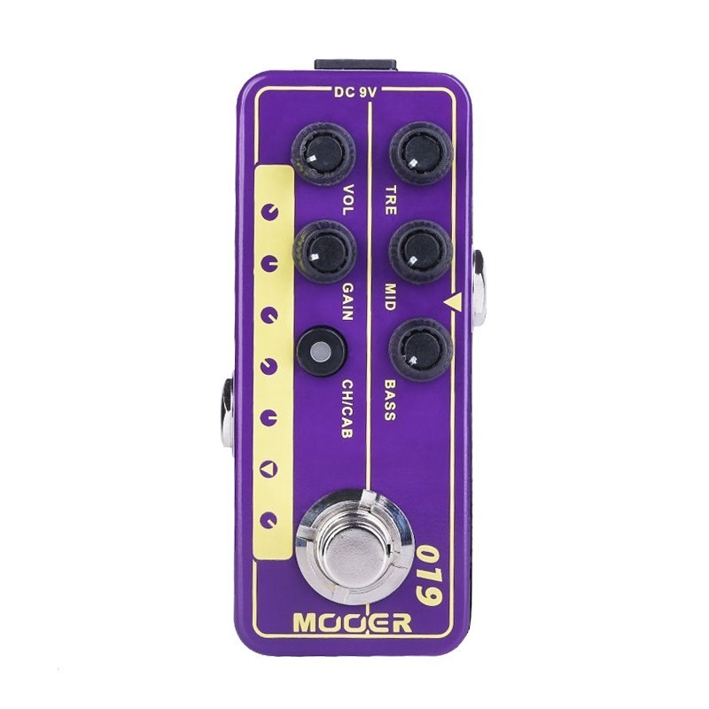 Mooer Micro Preamp 019 UK Gold PLX (DESC)