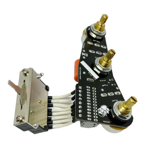 KableCero Cableado Stratocaster con Mods PushPull