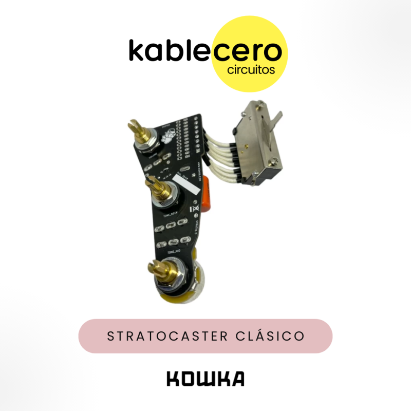 KableCero Cableado Stratocaster Clásico