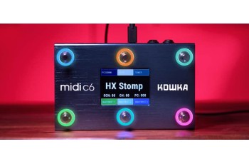 Nuevo MIDI C6 de Kowka: tu pedal controlador versátil