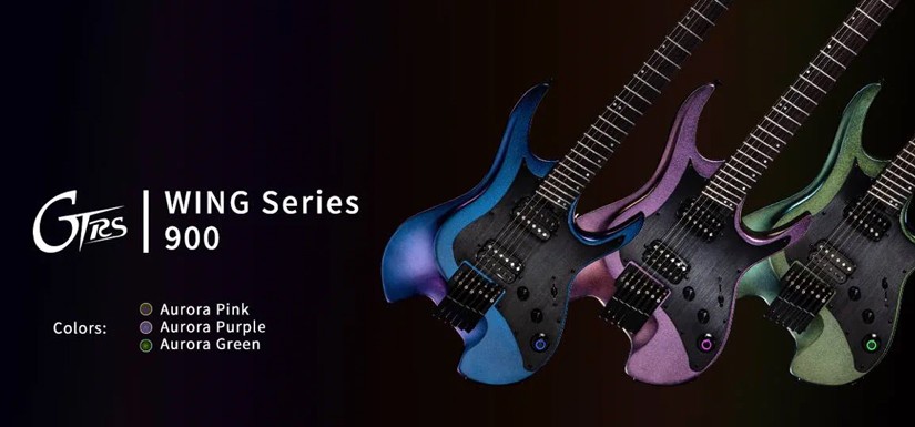 Mooer lanza los modelos headless GTRS Wings W800 y W900